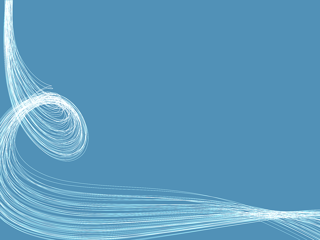 Free abstract lines curve illustration
