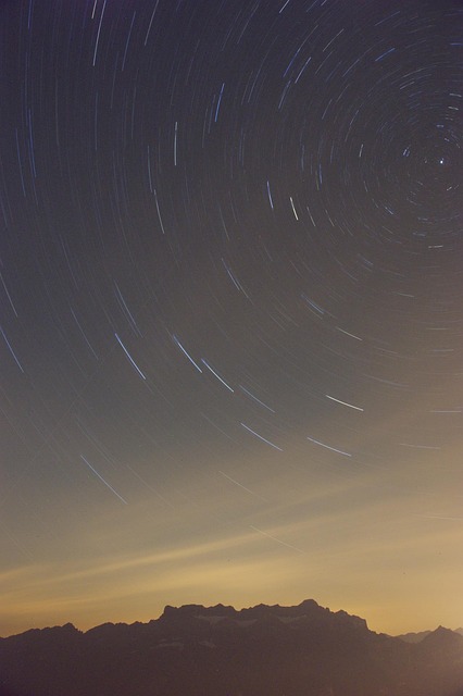 Free Polar Star Night Sky photo and picture