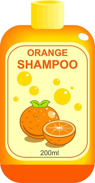 Free shampoo bottle household illustration