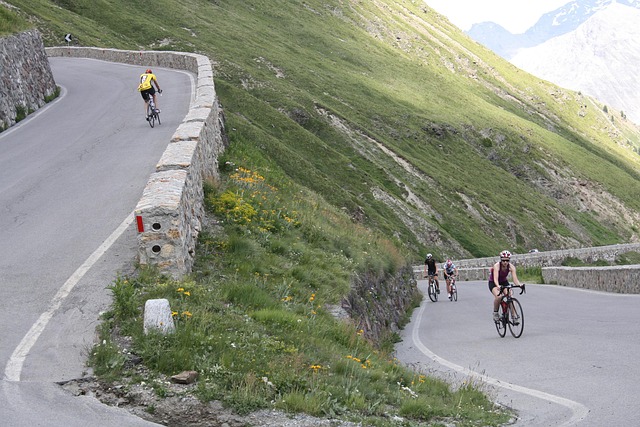 Free Cyclist Mountain photo and picture