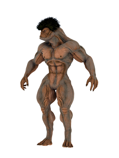 Free fantasy character creature illustration