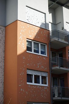 Hail Damage Home Hauswand Roller Shutter W Hail Damage Home Hauswand Roller Shutter W