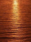 streak, light, sunset