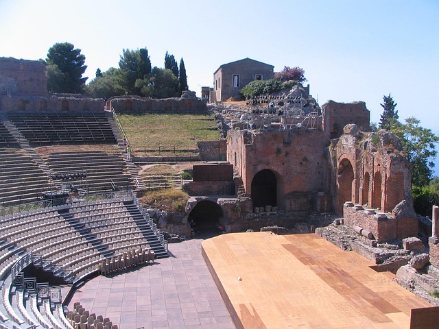 Free Greek Theater Taormina photo and picture