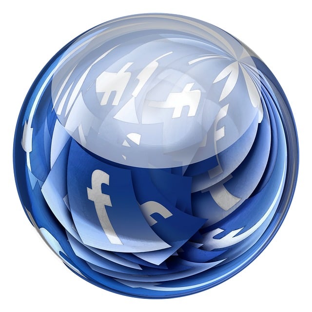 Free facebook social media world illustration