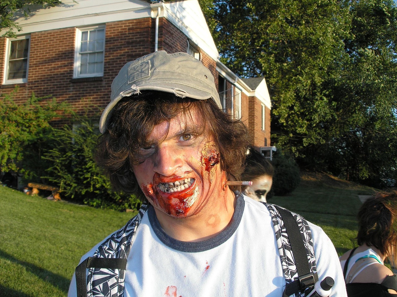 Zombie - free online jigsaw puzzle photo
