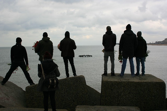 Silhuetter, Mennesker, Scheveningen