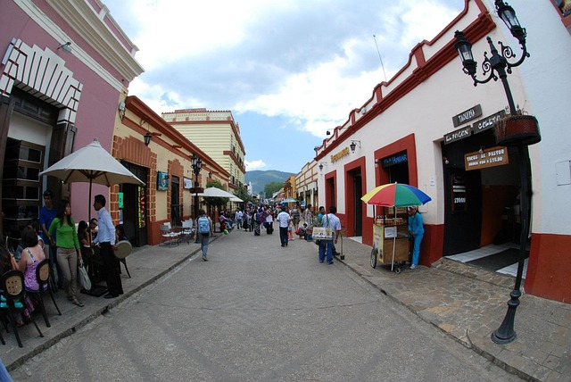 Stadt, Dorf, Kleinstadt, Straße