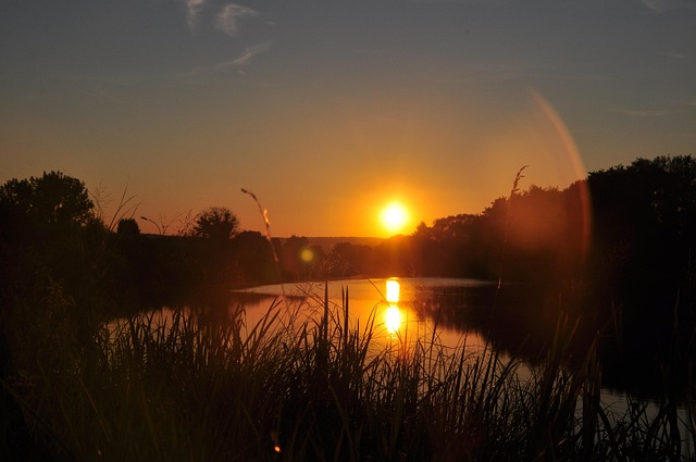 Pôr Do Sol, Sol, França, Paisagem