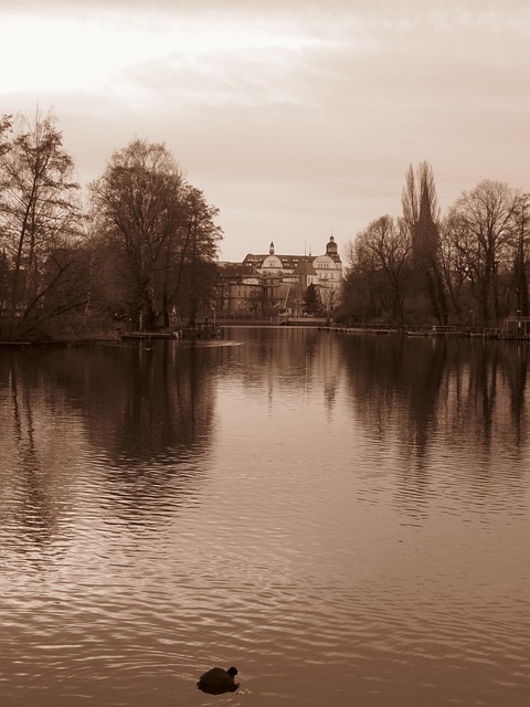 Köpenick, Baumgarteninsel, Spree, Sø
