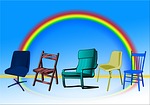chairs, sit, seat