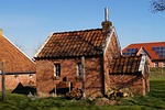 brick hut, very old, oven