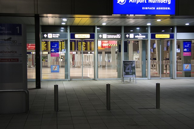 Lufthavn, Nürnberg, Rejse