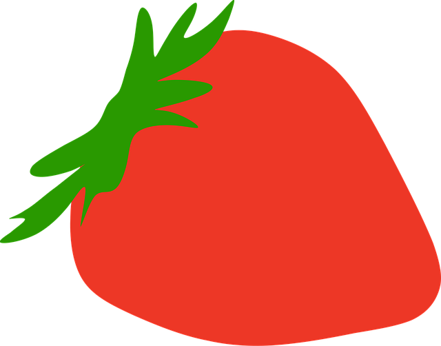Free fruit owocostan a single piece of fruit vector