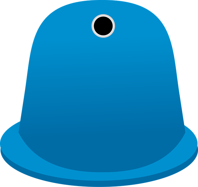 Free dumpster segregation wastebasket vector