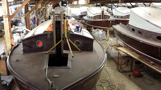 Free Sailing Boat Building photo and picture
