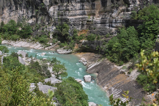 Martel Trail, Verdon, Landskab