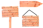 signs, wood, directory