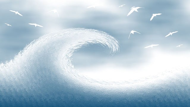 Free storm heaven clouds illustration