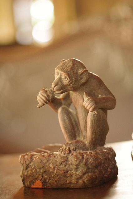 Free Monkey Sculpture photo and picture