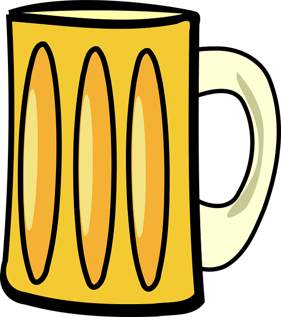 Free beer beverage glass vector