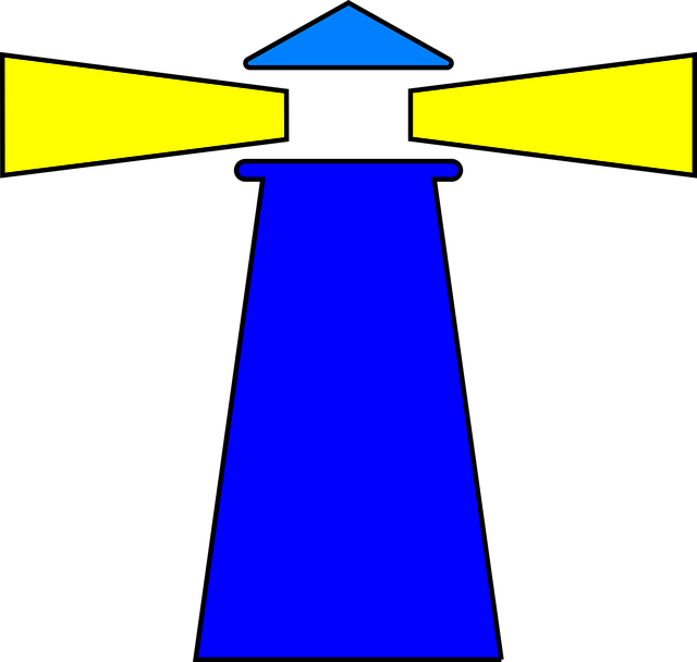 Free Lighthouse Beach vector and picture