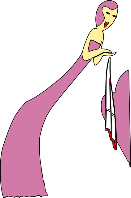 Free lady woman singer vector