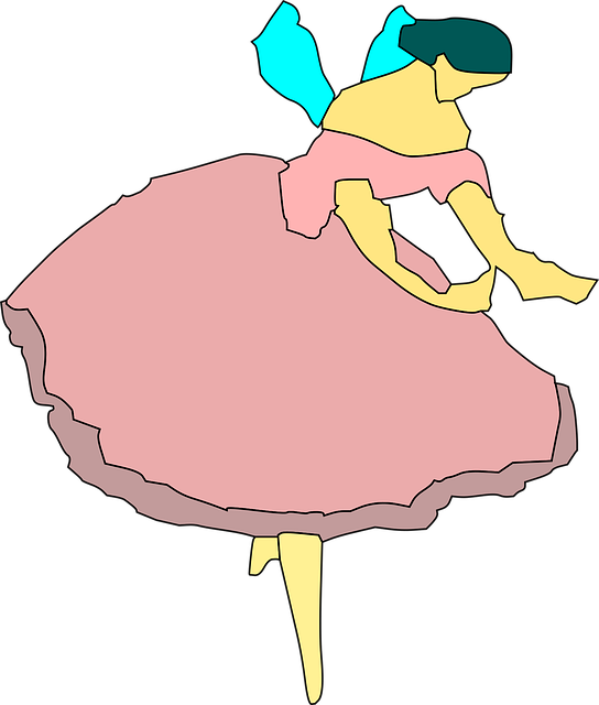 Ballerina, Lyserød, Elegance, Dans