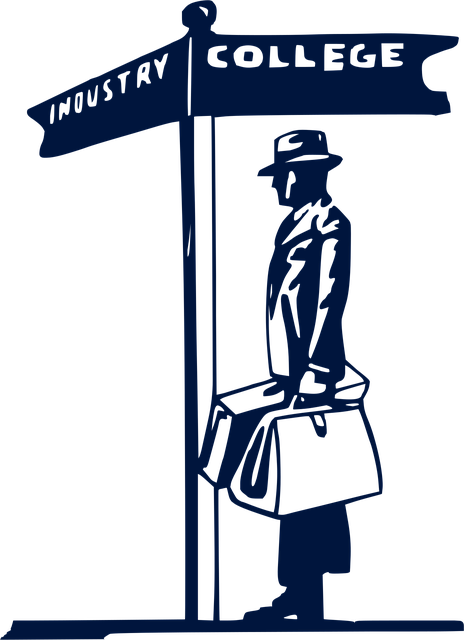Free education man silhouette vector