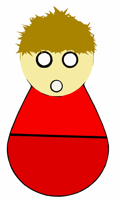 Free person fat doll vector
