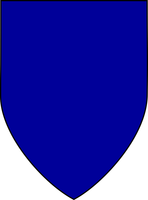 Free shield blue armor vector