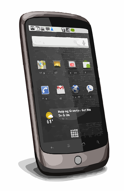 Free nexus one smartphone mobile phone vector