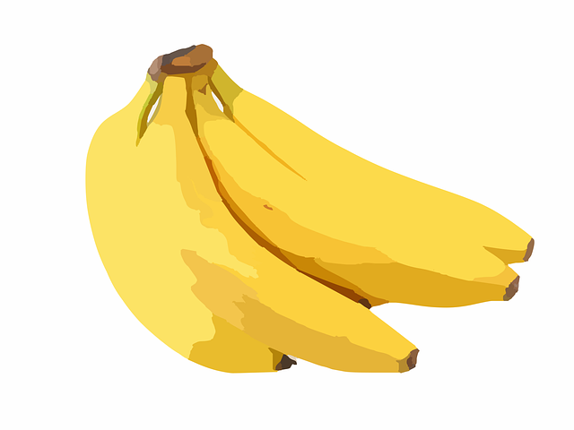 Free bananas fruit yellow illustration