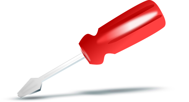 Free head tool screwdriver illustration