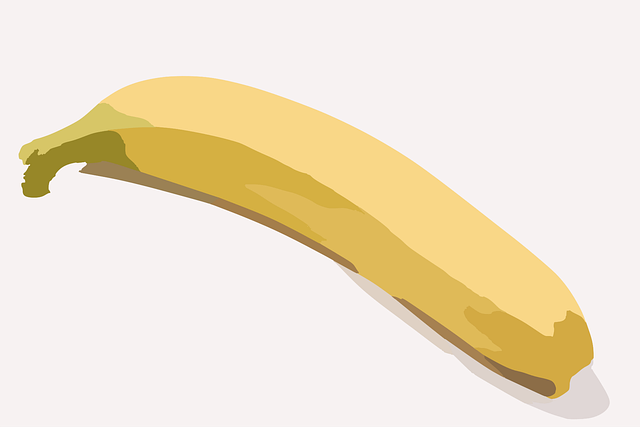 Free banana fruit sweet vector