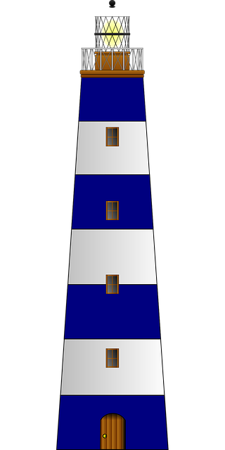 Free lighthouse nature beacon vector