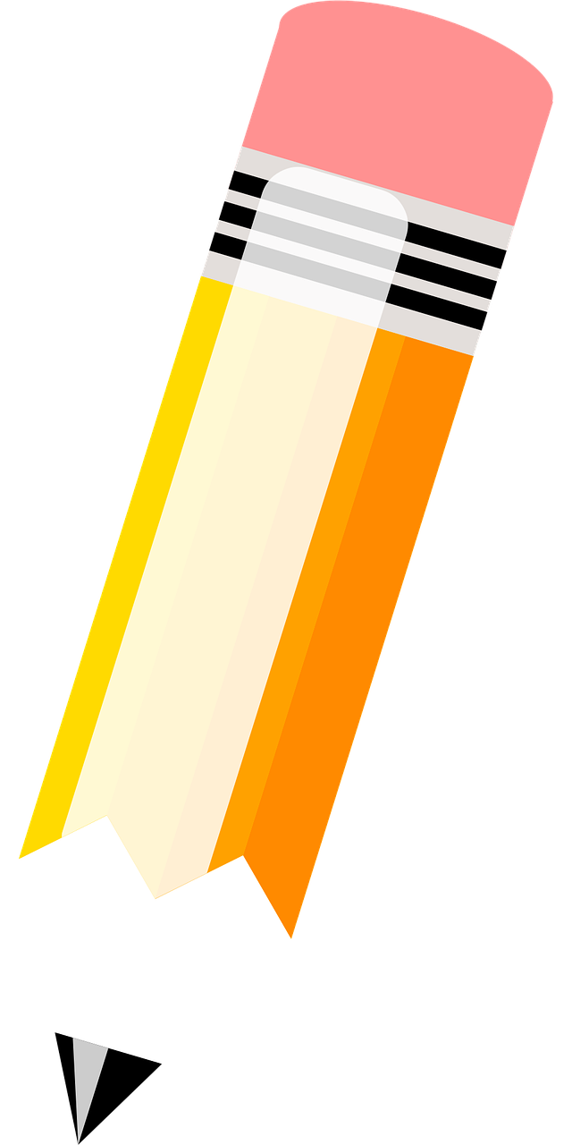 Free pencil school writing vector