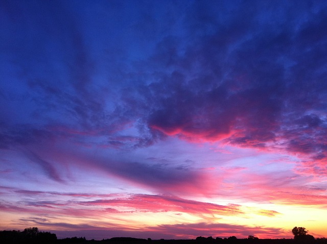 Pôr Do Sol, Nuvem, Céu, Panorama