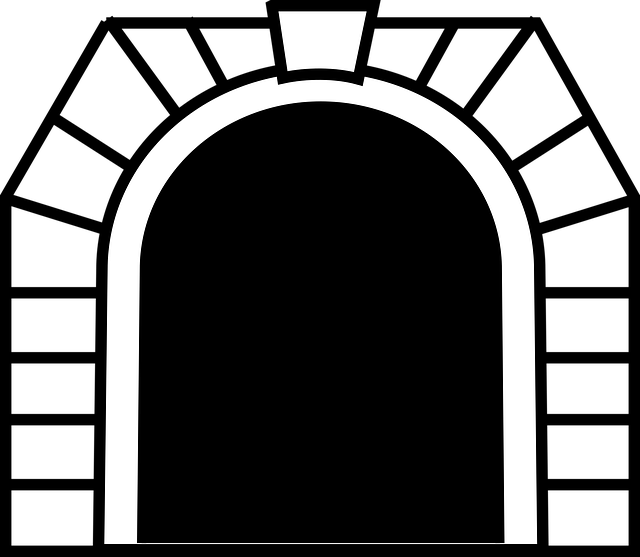 Tunnel, Tog, Skilt, Symbol