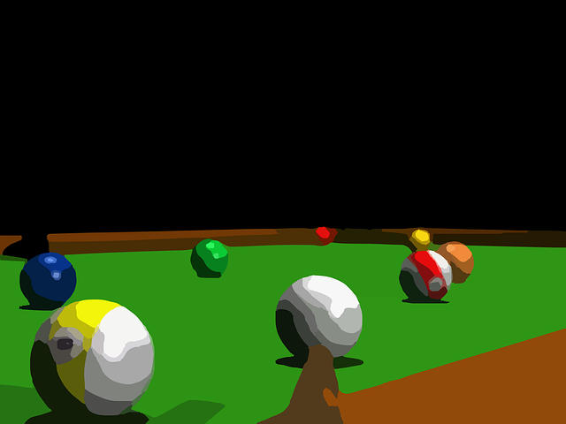 Billardkøen, Billard, Pool Poolbord