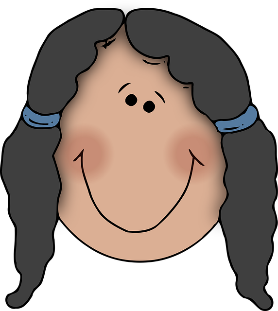 Free lady woman girl illustration
