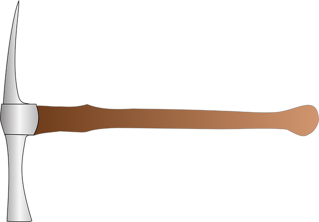 Free tool pick pickaxe vector