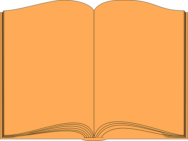 Free book historic blank vector