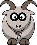 goat, farm animal, rural