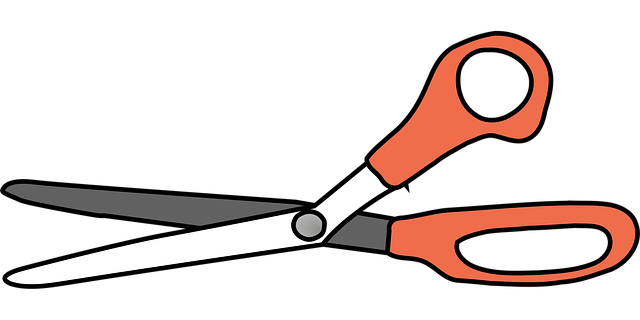 Schere, Schneiden, Büro, Office Tool