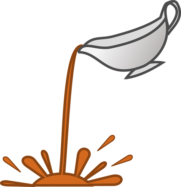 Free sauce cup dressing vector