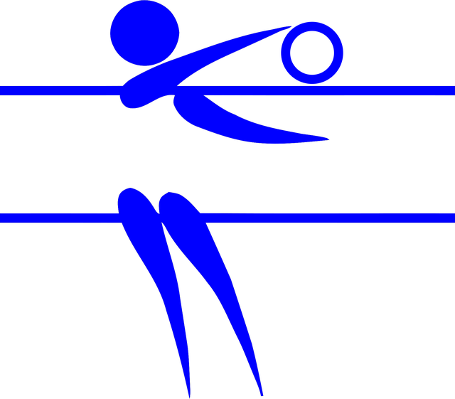 Free volleyball sports ball vector