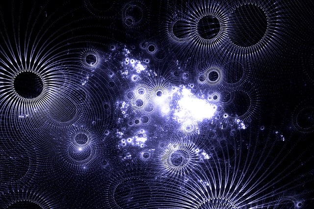 Free spiral geometry rotation illustration