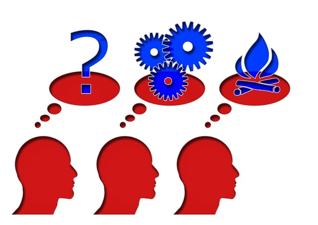 Free judge think use the mind illustration