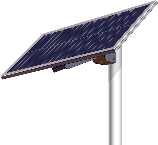 Free solar panel photovoltaic solar cells vector